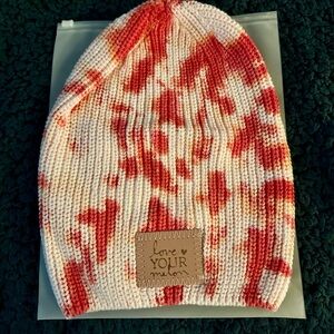 Love Your Melon Strawberry Tie Dye Lightweight Beanie